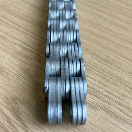 BLZ546 4 x 6 lacing costed leaf chain