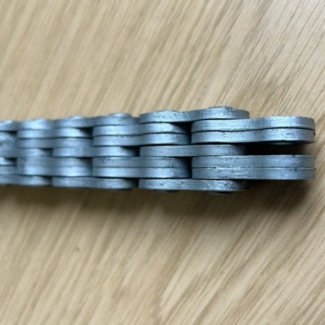 BLZ634 3 x 4 lacing coated leaf chain