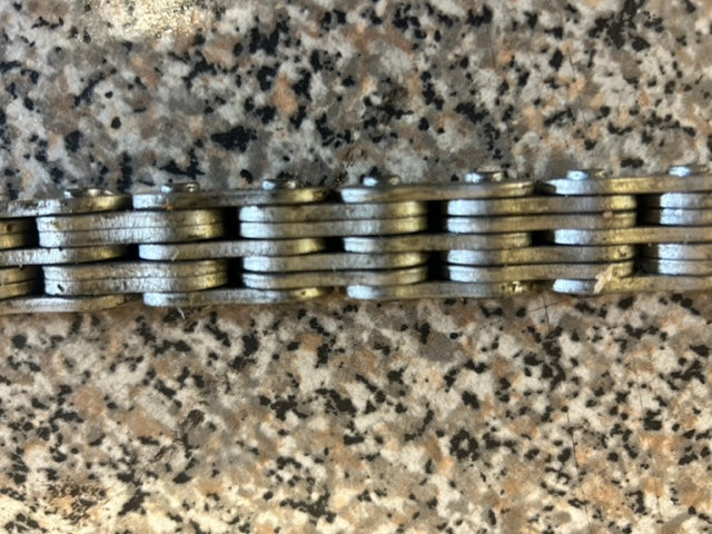 FL634 3 x 4 lacing leaf chain