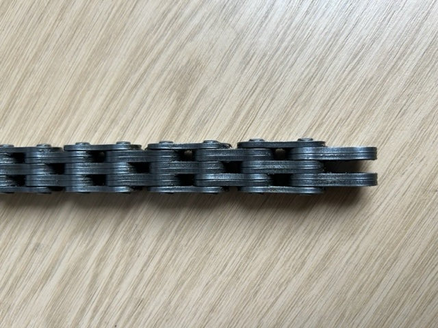 AL644 4 x 4 lacing leaf chain