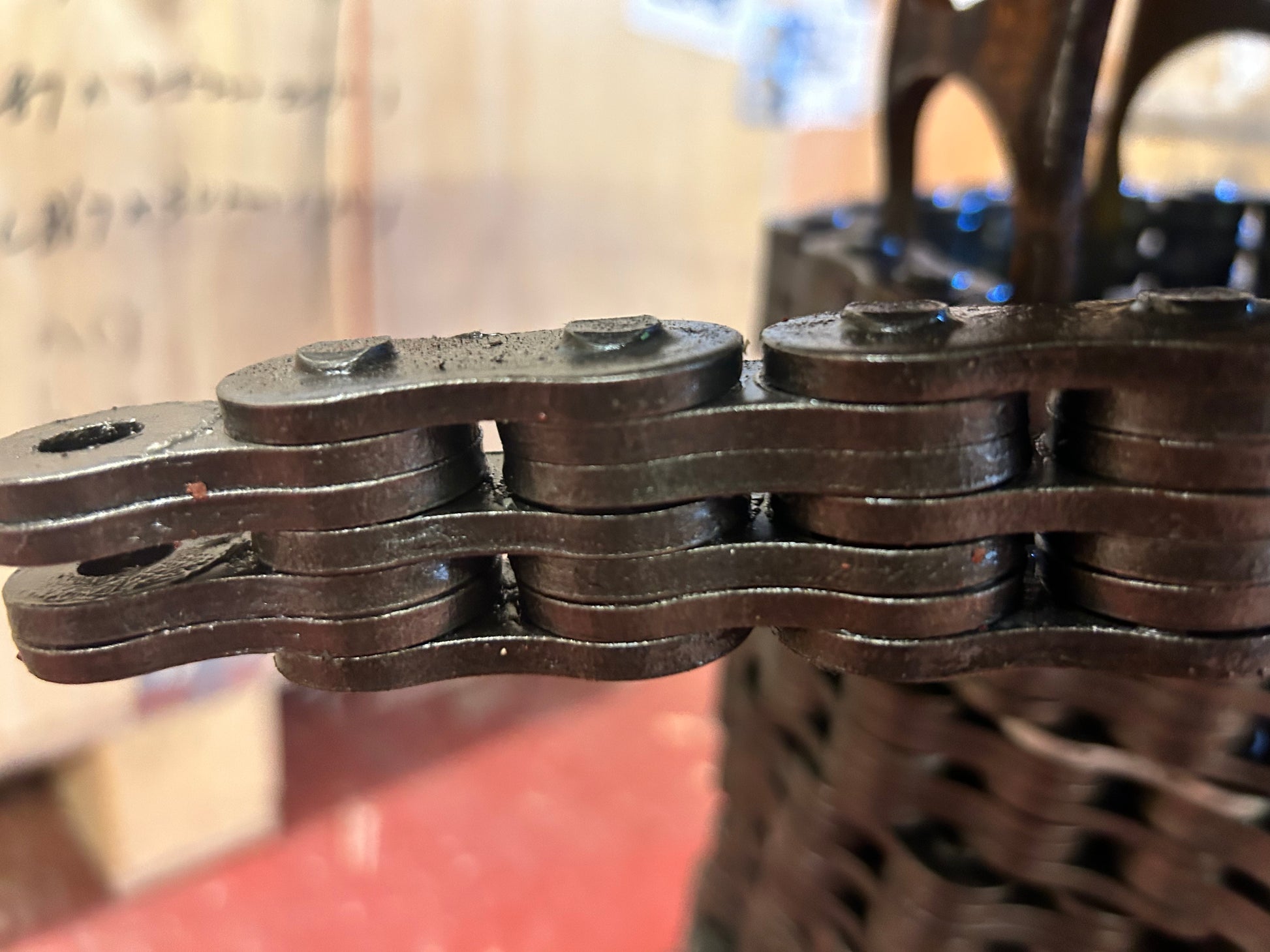 BL834 3 x 4 lacing leaf chain